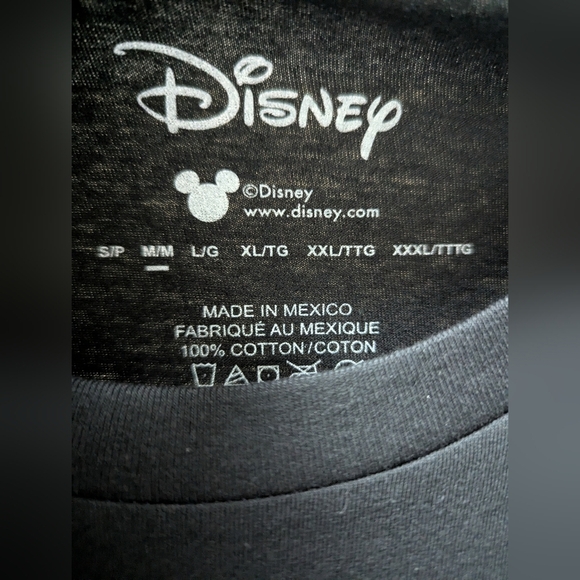 Disney  Donald Duck Black Bah Humbug T-Shirt Unisex men's M Women's L/XL - Picture 5 of 8